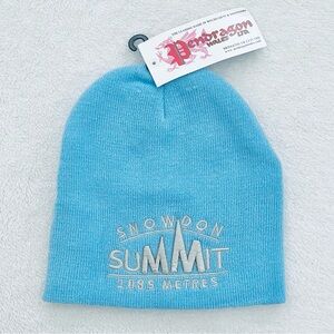 🎁 Snowdon Summit UK Wales Welsh Souvenir Knit Beanie Cap Hat, NWT